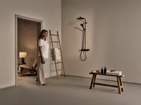 6515920133 shower system matt black 3